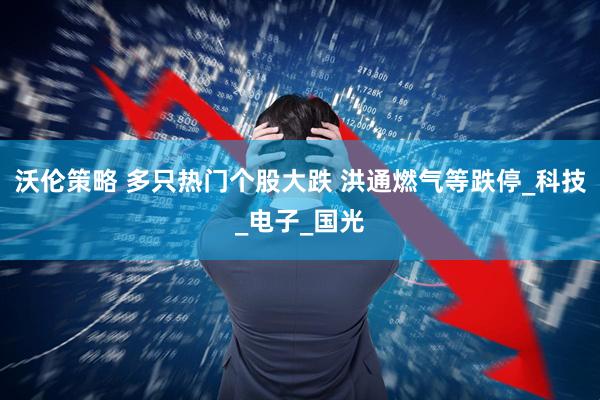 沃伦策略 多只热门个股大跌 洪通燃气等跌停_科技_电子_国光